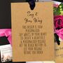 Personalised 40th Birthday Card For Her – Luxury Hot Pink Rose, Handmade 3D Scented Card, thumbnail 7 of 12