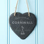 There's No Place Like Cornwall Hanging Heart, thumbnail 1 of 4