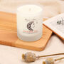 Rhubarb Gin Scented Soy Wax Candle In Glass Jar, thumbnail 1 of 4