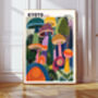 Kyoto Japanese Mushroom Art Print, thumbnail 1 of 3