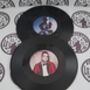 Custom Set Of Two Vinyl Record Drinks Coasters, thumbnail 4 of 12