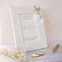 Personalised Framed Wedding Guest Book Sign, thumbnail 2 of 3