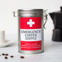Emergency Coffee Supply Coffee Gift In Tin, thumbnail 2 of 4