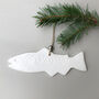 Salmon / Trout Christmas Tree Decoration, thumbnail 1 of 5