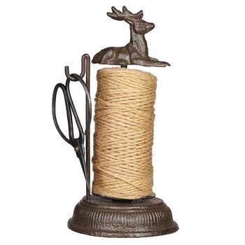 Cast Iron Stag Twine Dispenser, 2 of 5