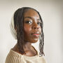 Women's Satin Lined Organic Cotton Beanies, thumbnail 3 of 6