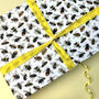 Bees Of Britain Wrapping Paper Set, thumbnail 6 of 10