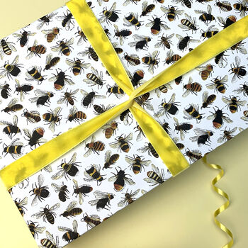 Bees Of Britain Wrapping Paper Set, 6 of 10