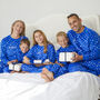 Men's Personalised Christmas Snowflake Pyjamas, thumbnail 3 of 3