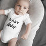 Personalised Baby Announcement Bodysuit, thumbnail 5 of 8