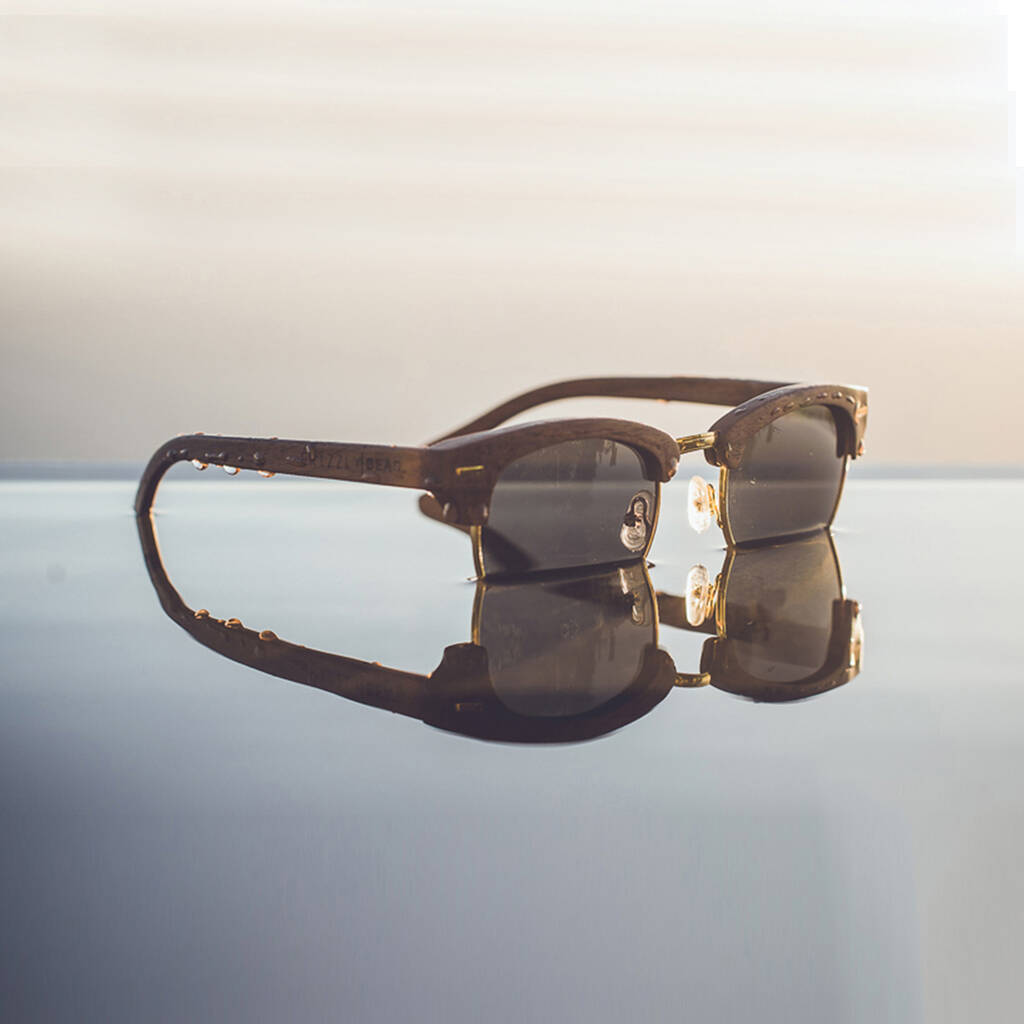 Wooden Sunglasses | Biarritz | Polarised Lens, 1 of 12