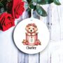 Personalised Golden Retriever Love Decoration, thumbnail 1 of 2