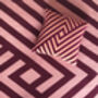 Dorsey Geometric Recycled Cotton Throw, thumbnail 2 of 2