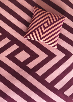 Dorsey Geometric Recycled Cotton Throw, 2 of 2