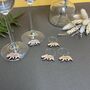 Personalised Polar Bear Wine Glass Charms, thumbnail 5 of 7