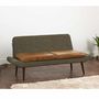 Vintage Leather Or Tweed Two Seater Sofa Or Chair, thumbnail 3 of 12