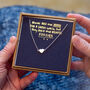 Mums Hold Our Hearts Forever Remembrance Necklace, thumbnail 1 of 6