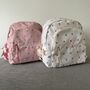 Personalised Embroidered Ditsy Floral Girls Rounded Backpack, thumbnail 2 of 9