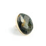 Wavelite Gemstone Ring Set In 9ct Gold And Silver, thumbnail 5 of 5