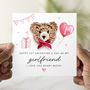 1st Valentine's As My Girlfriend Valentine's Day Card, thumbnail 1 of 3