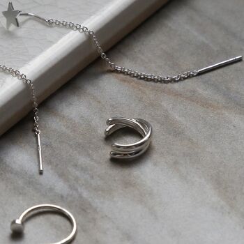 Sterling Silver Curated Ear Pack, 10 of 12