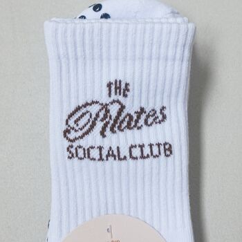 Pilates Social Club' Pilates Grip Socks, 3 of 3