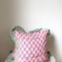 Indian Block Print Cushion, thumbnail 2 of 4