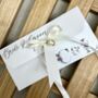 Personalised Wedding Gift Wallet For Money/Card/Voucher, thumbnail 3 of 6