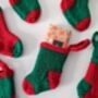 Christmas Knitted Stocking And Chocolate Bar Gift, thumbnail 6 of 7
