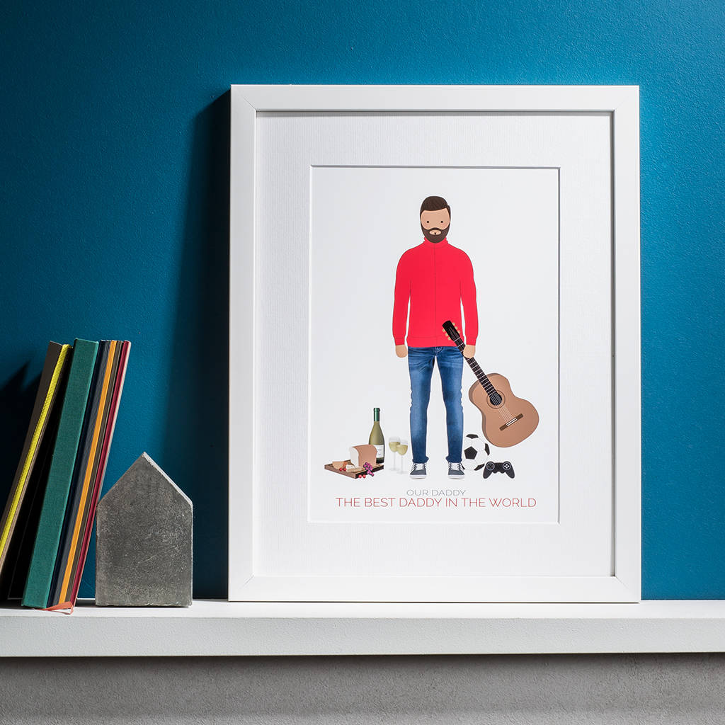 Personalised 'Our Daddy/Dad' Print, 1 of 6