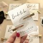 Hen Do Hair Gold And Silver Clips Hen Party Favour Party Bag Filler, thumbnail 7 of 10