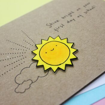 Personalised First Day Of School Card, Shine Bright, 4 of 6