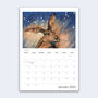 2022 23 Academic Calendar With Hare Art, thumbnail 3 of 8