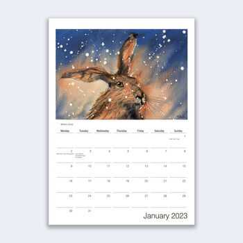 2022 23 Academic Calendar With Hare Art, 3 of 8