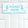 Personalised Ballerina And Butterfly Childs Door Sign, thumbnail 7 of 11