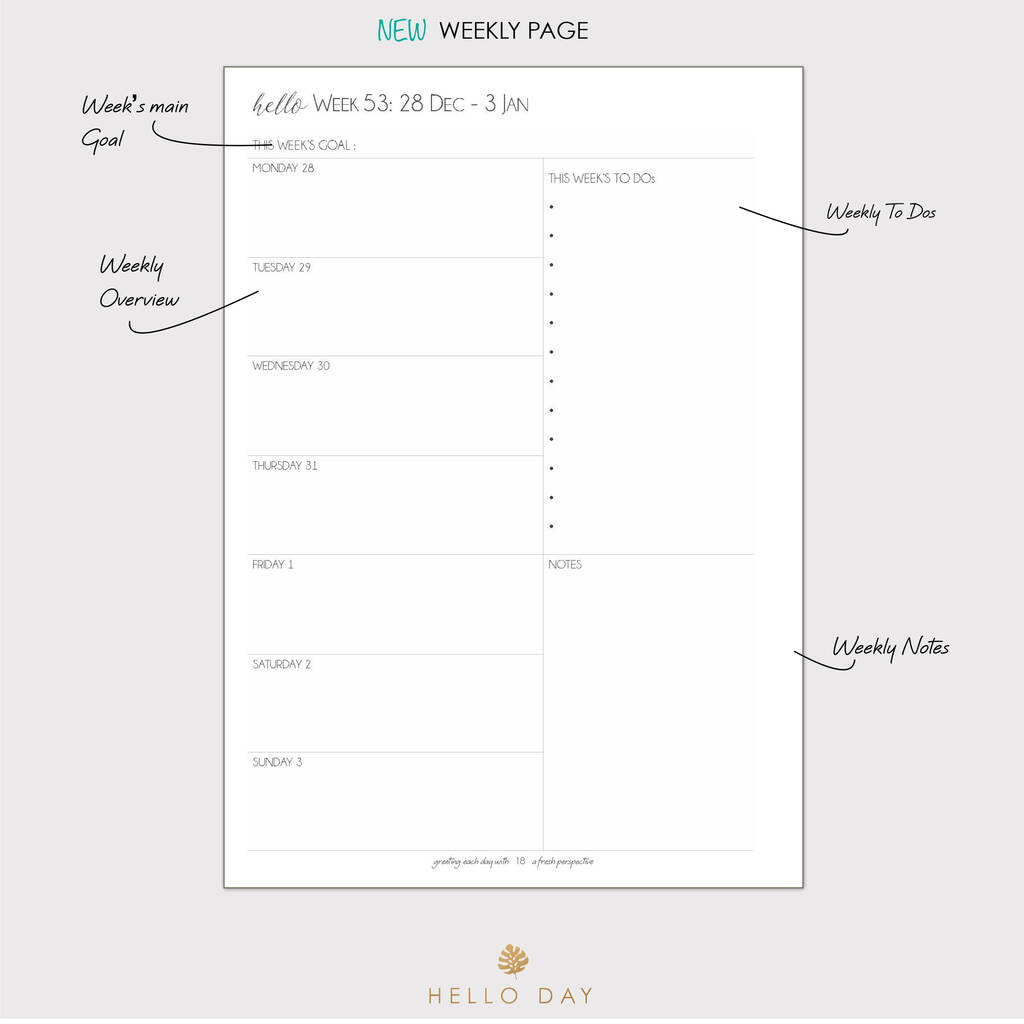 ORIGINAL 2024 Daily Planner: SOHO