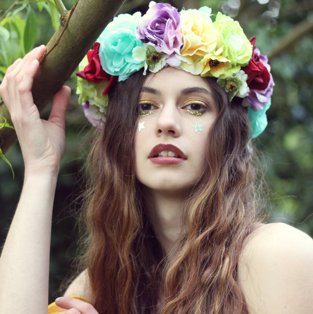 blossom flower crown by rouge pony | notonthehighstreet.com