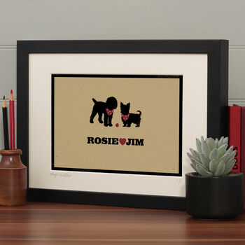 Gift For Dad 'Personalised Cat Or Dog Breed Print', 2 of 12
