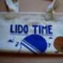Lido Time Swimming Tote Bag, thumbnail 3 of 3