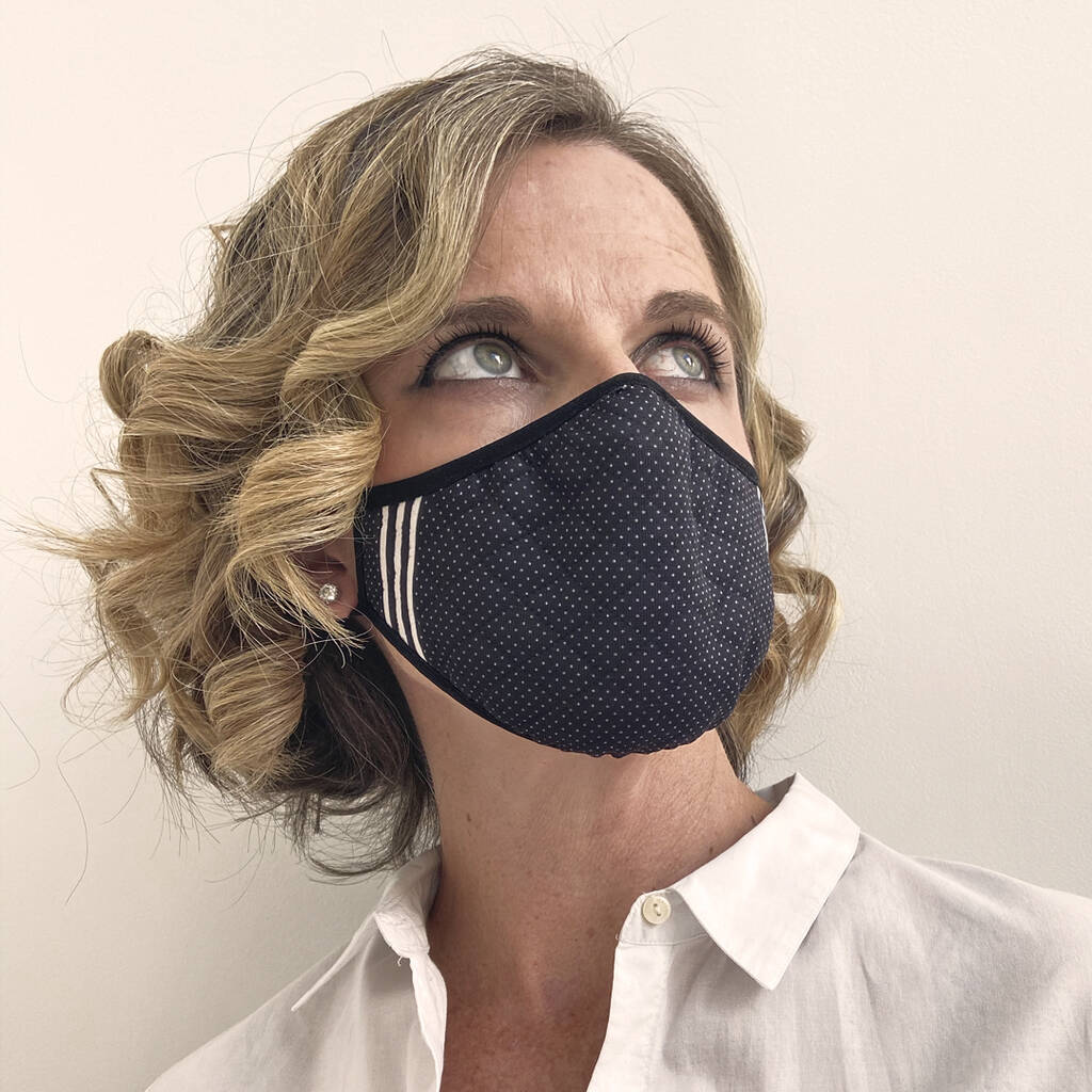 All Ages Pick Four Custom Face Masks In Vintage Colours By Spots And