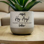 Personalised Plant Pot For Couple Wedding Gift, thumbnail 2 of 3