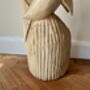 1m Tall Huge Hand Carved Wooden Mother And Baby Dolphin Ornament, thumbnail 11 of 12