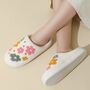 Pastel Flower Slippers, thumbnail 4 of 5
