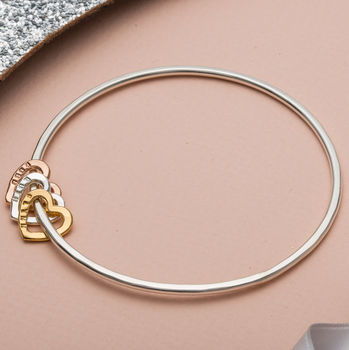 Personalised Heart Bangle, 3 of 7