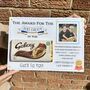 Personalised Fathers Day Chocolate Certificate, thumbnail 1 of 5