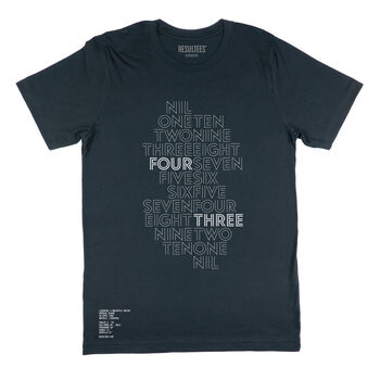 Personalised 'Home And Away' Football T Shirt, 3 of 10