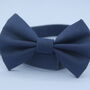 Dark Blue Dog Bow Tie, thumbnail 1 of 8