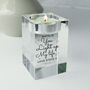 You Light Up My Life Glass Tea Light Holder, thumbnail 5 of 5
