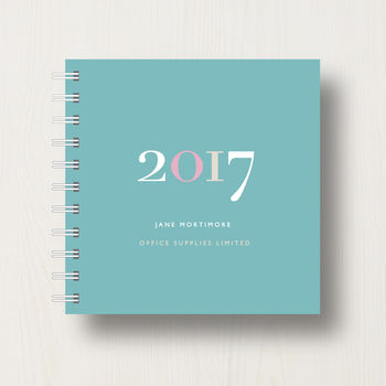 Personalised 2023 Or 2024 Corporate Small Notebook, 8 of 10