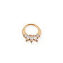 Princess Daith Hoop Single Earring, thumbnail 1 of 5